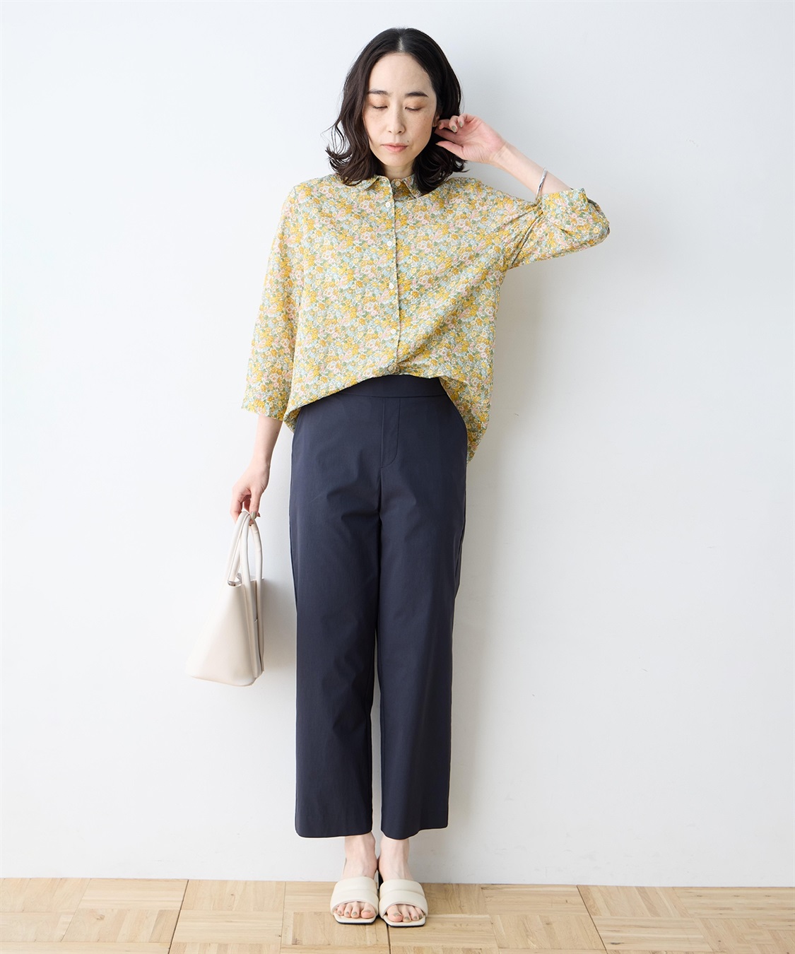 DECOY 【Liberty】リバティプリントブラウス_sub_9