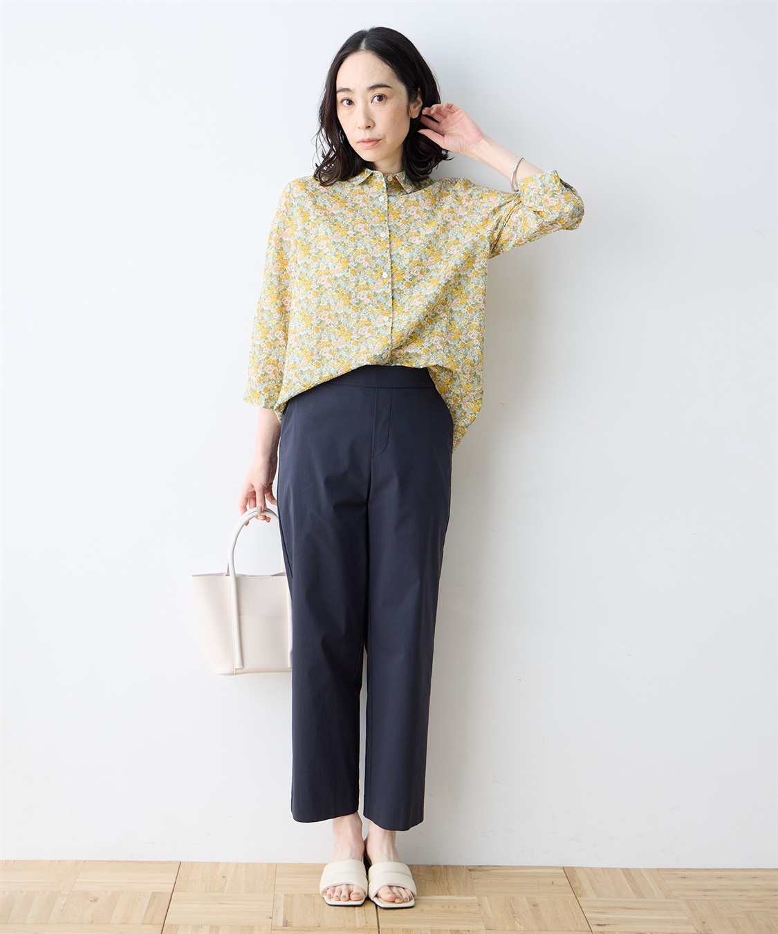 DECOY 【Liberty】リバティプリントブラウス_sub_10