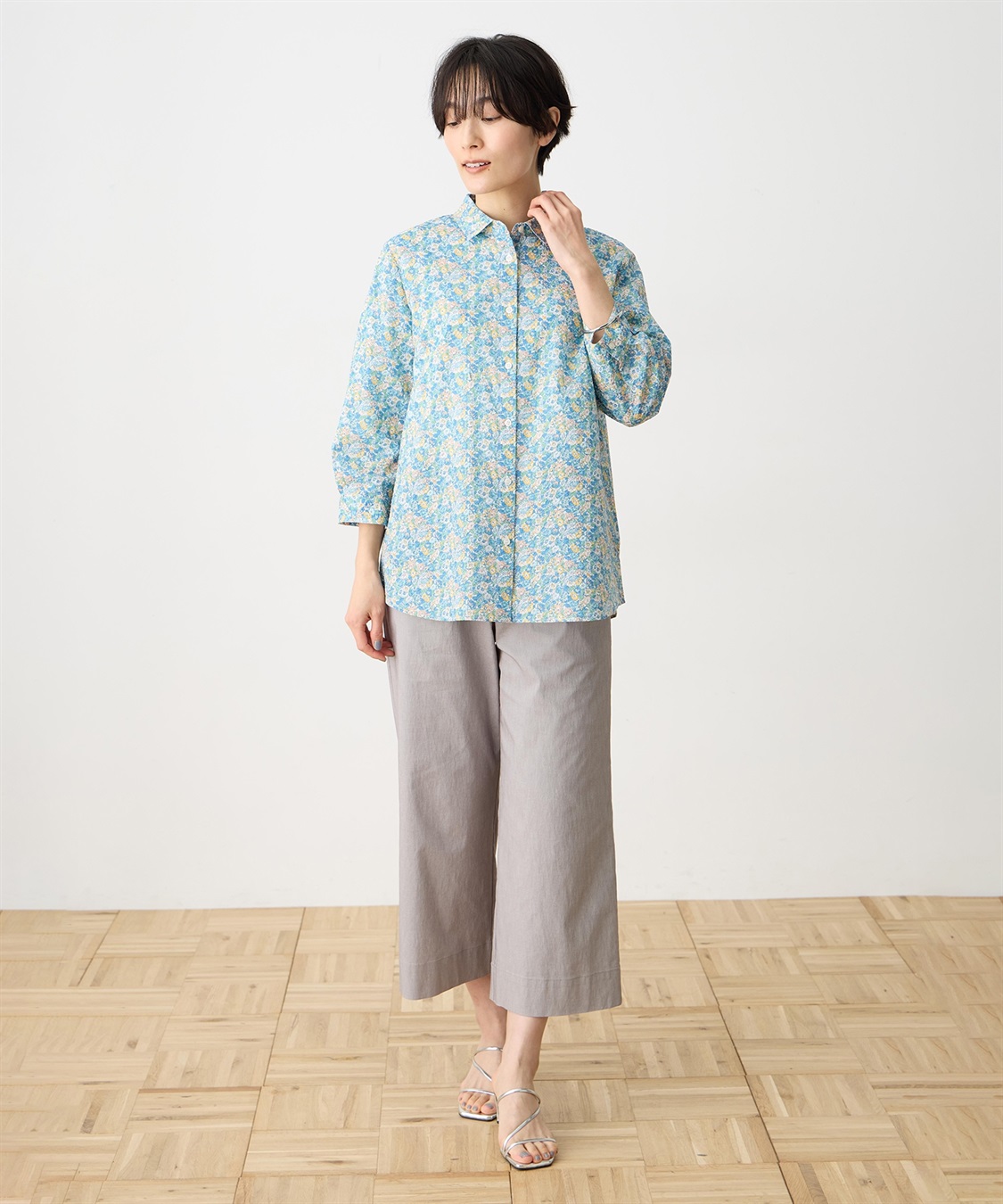 DECOY 【Liberty】リバティプリントブラウス_sub_12