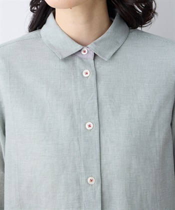 DECOY ミニチェック柄ポケット付きシャツ_subthumb_9