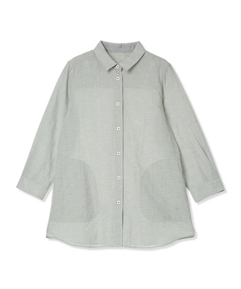 DECOY ミニチェック柄ポケット付きシャツ_subthumb_14