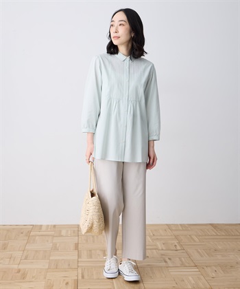 DECOY 刺しゅうストライプブラウス_subthumb_10