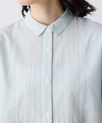 DECOY 刺しゅうストライプブラウス_subthumb_12