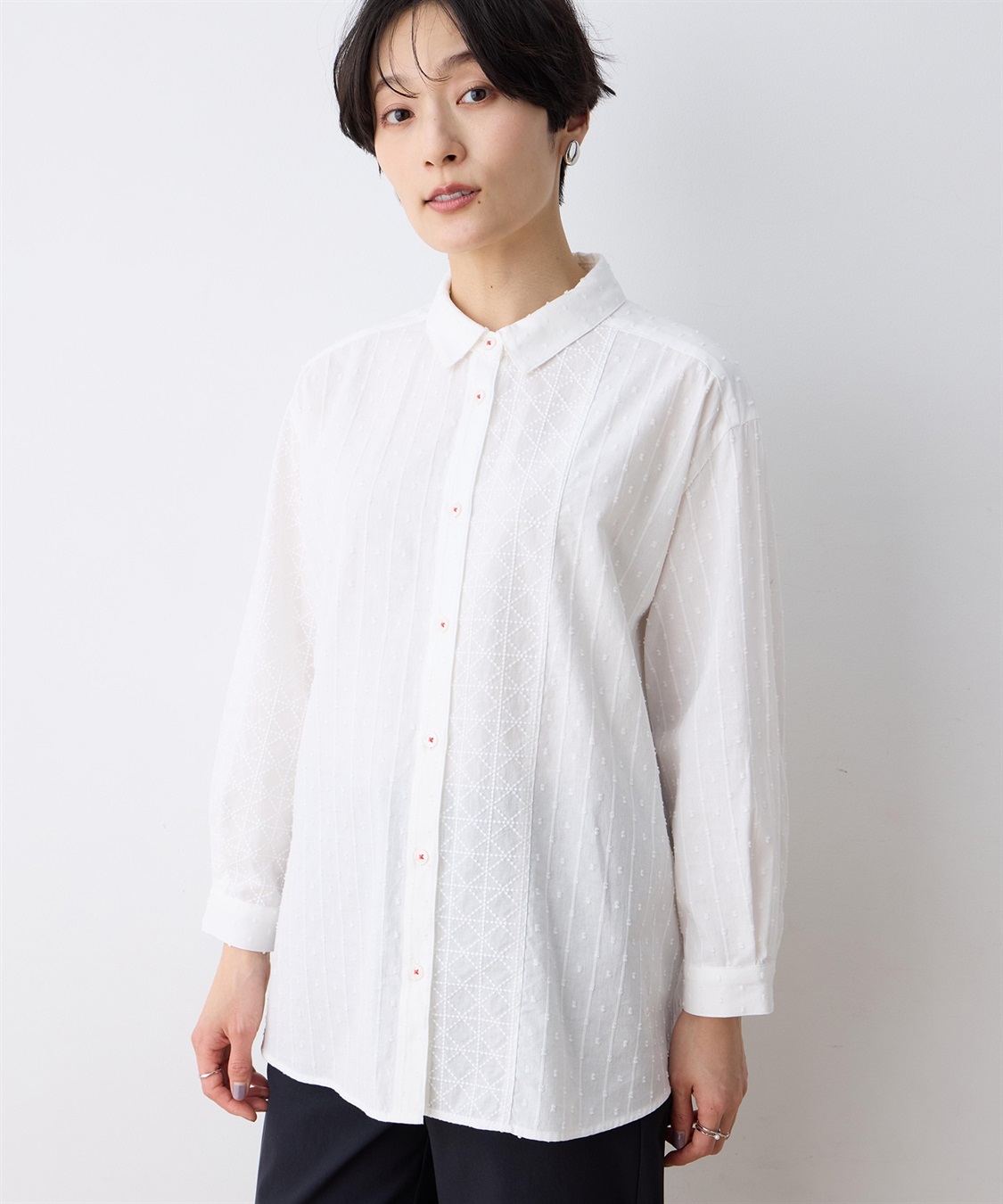 DECOY パッチワークブラウス_sub_3