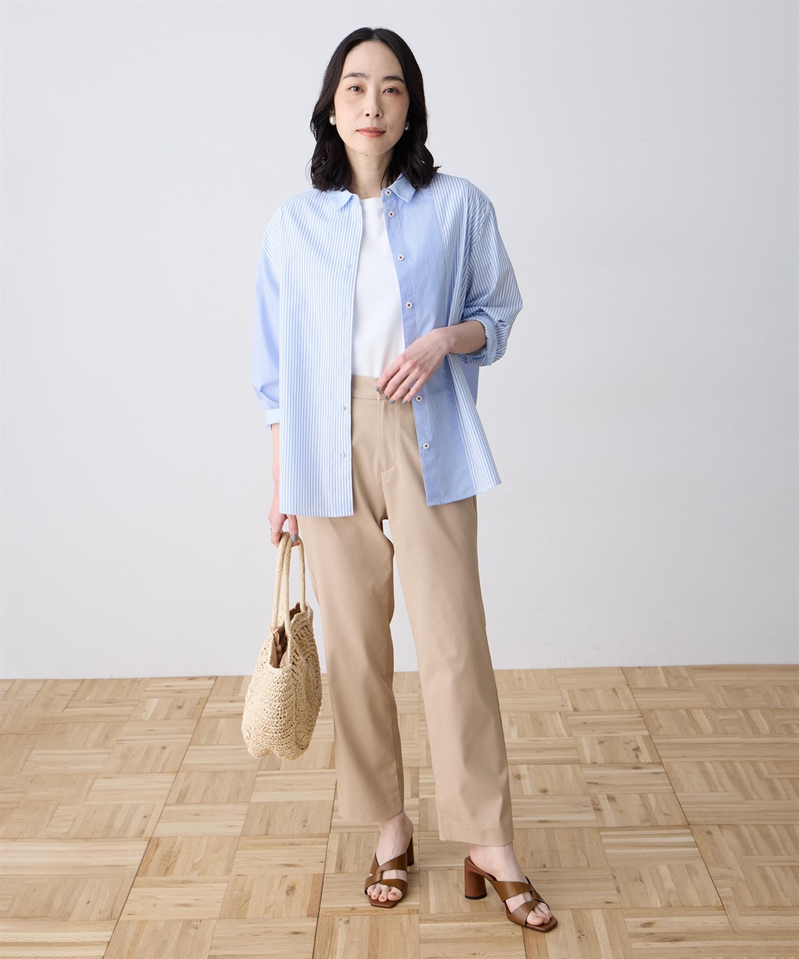 DECOY パッチワークブラウス_sub_12