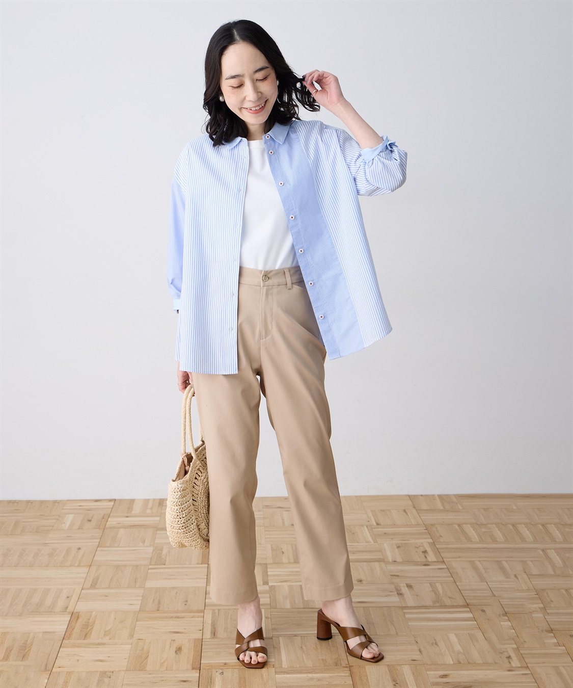 DECOY パッチワークブラウス_sub_13