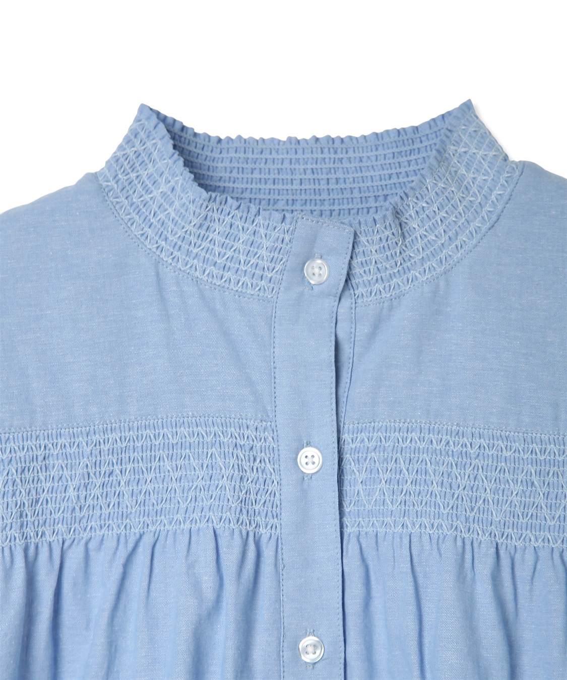 DECOY シャンブレー刺しゅうブラウス_sub_15