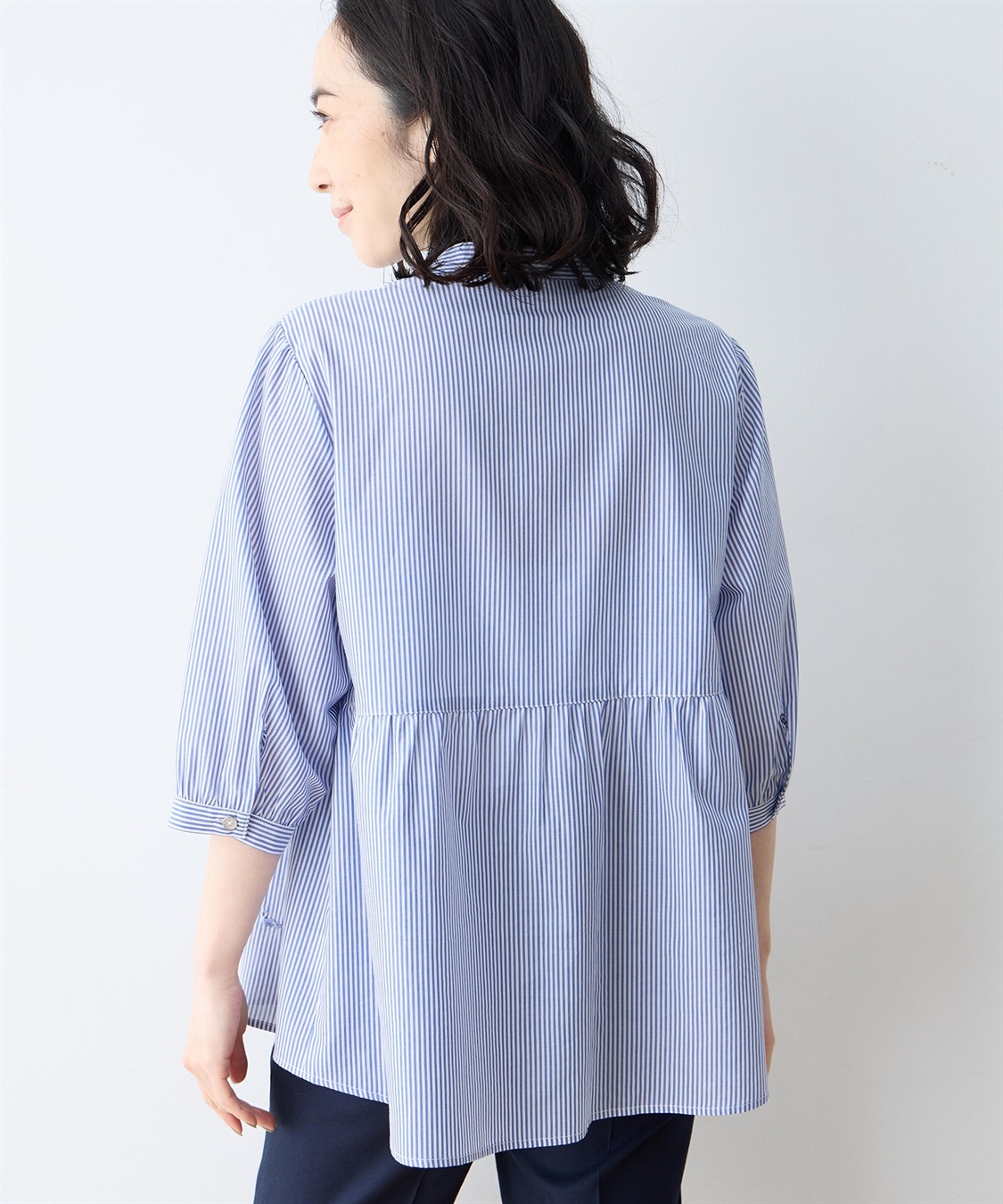 DECOY ペプラムブラウス_sub_2