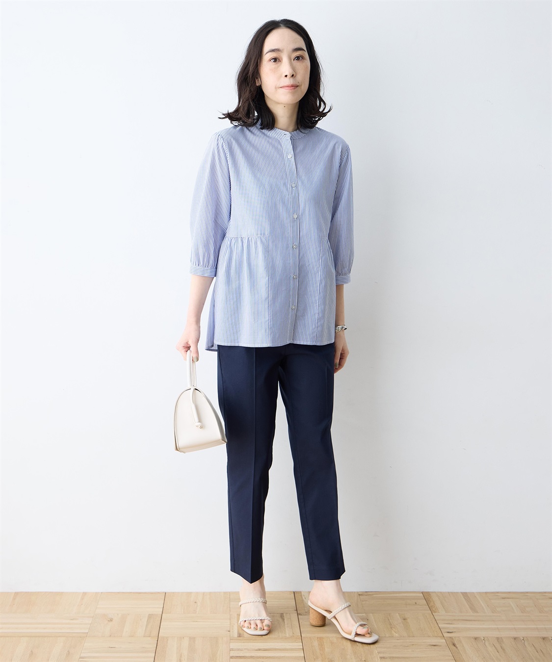 DECOY ペプラムブラウス_sub_10