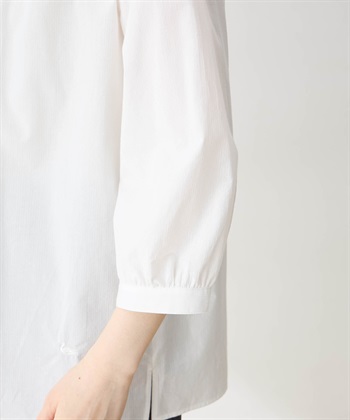 DECOY ひやさらコットンギャザーシャツ【冷感】【UVカット】【ひやさら・UVカット・オーガニックコットン】_subthumb_10
