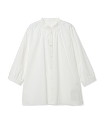 DECOY ひやさらコットンギャザーシャツ【冷感】【UVカット】【ひやさら・UVカット・オーガニックコットン】_subthumb_13
