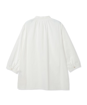 DECOY ひやさらコットンギャザーシャツ【冷感】【UVカット】【ひやさら・UVカット・オーガニックコットン】_subthumb_14