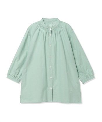 DECOY ひやさらコットンギャザーシャツ【冷感】【UVカット】【ひやさら・UVカット・オーガニックコットン】_subthumb_22