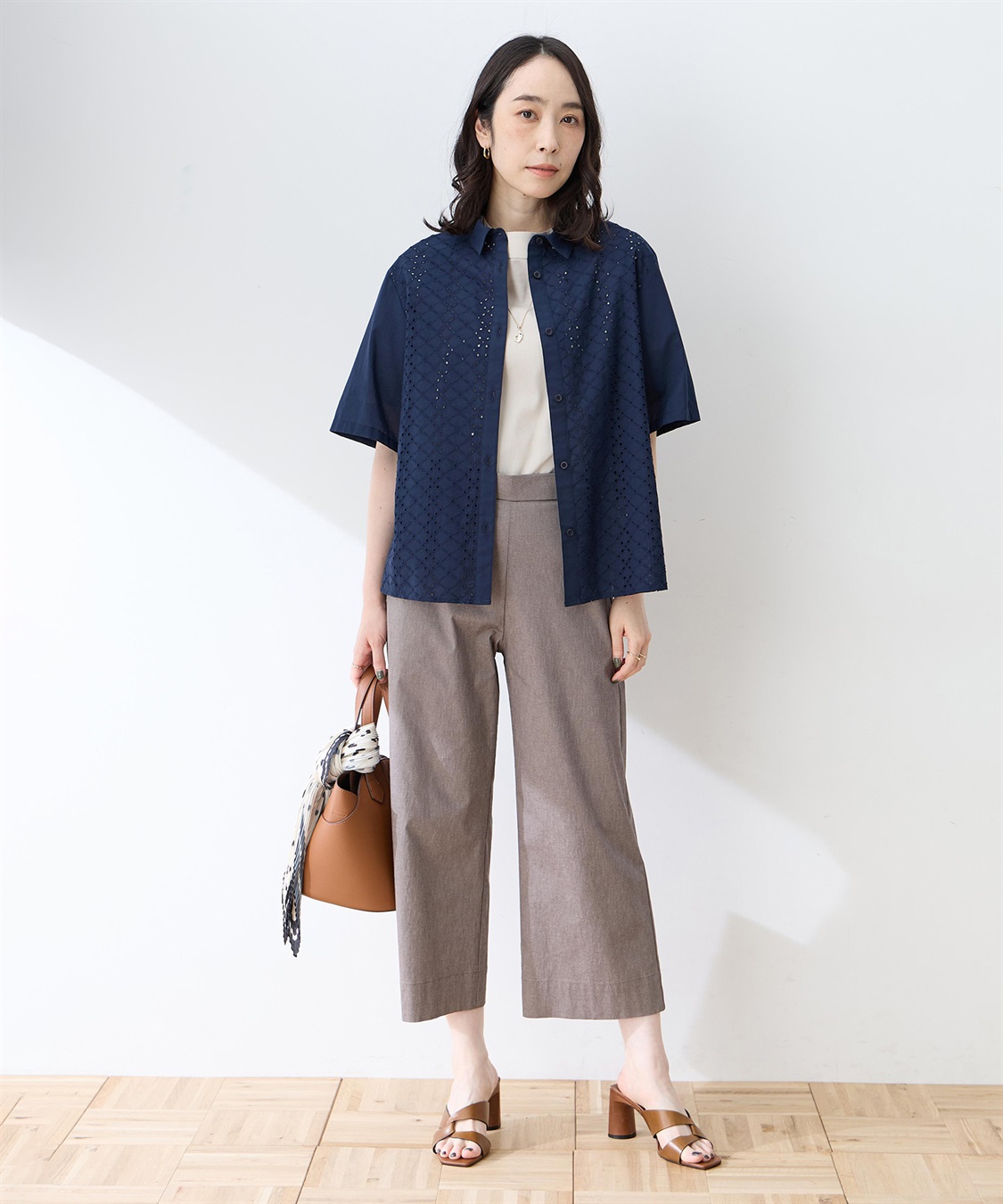 DECOY フロントレースハーフスリーブシャツ_sub_9