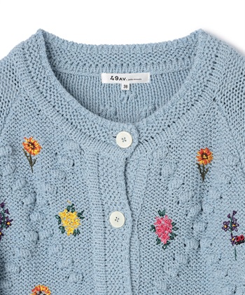 49AV.junko shimada 刺繍入りフィッシャーマンカーディガン_subthumb_2