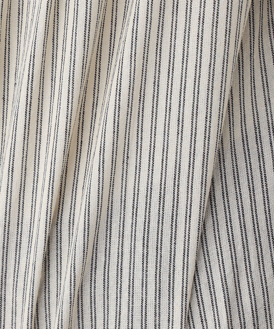 DECOY 衿フリルストライプシャツ_sub_7