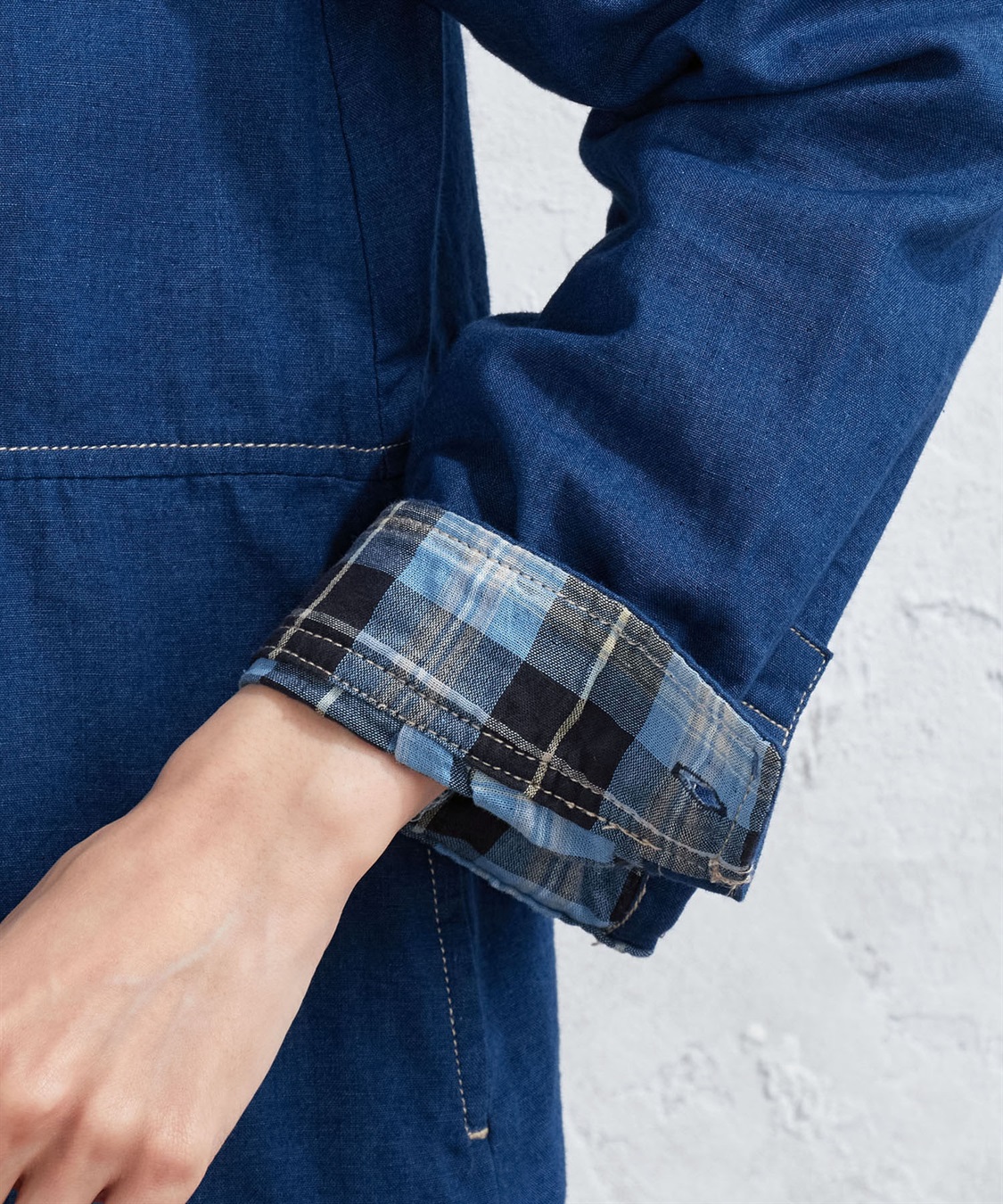 DECOY デニムWガーゼシャツ_sub_6