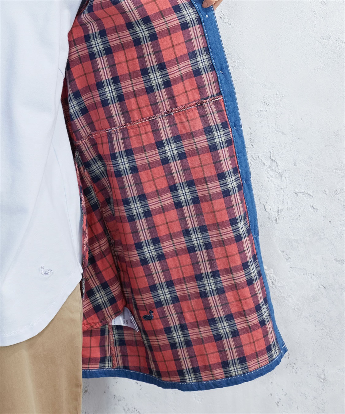 DECOY デニムWガーゼシャツ_sub_13