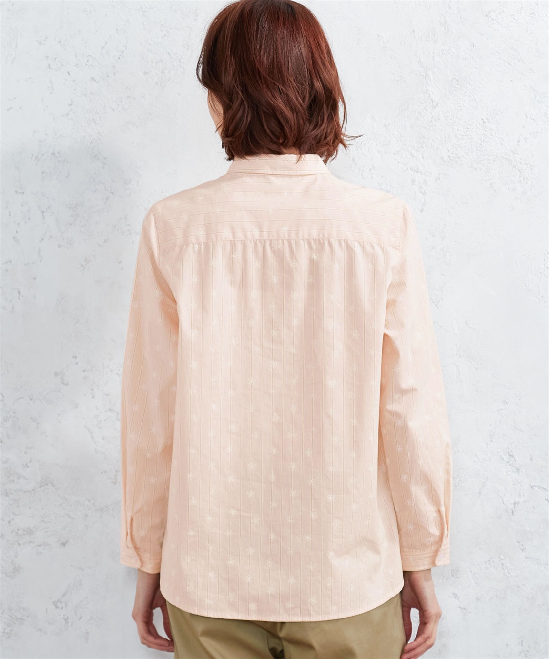 DECOY ストライププリントオーガニックコットンシャツ_sub_3