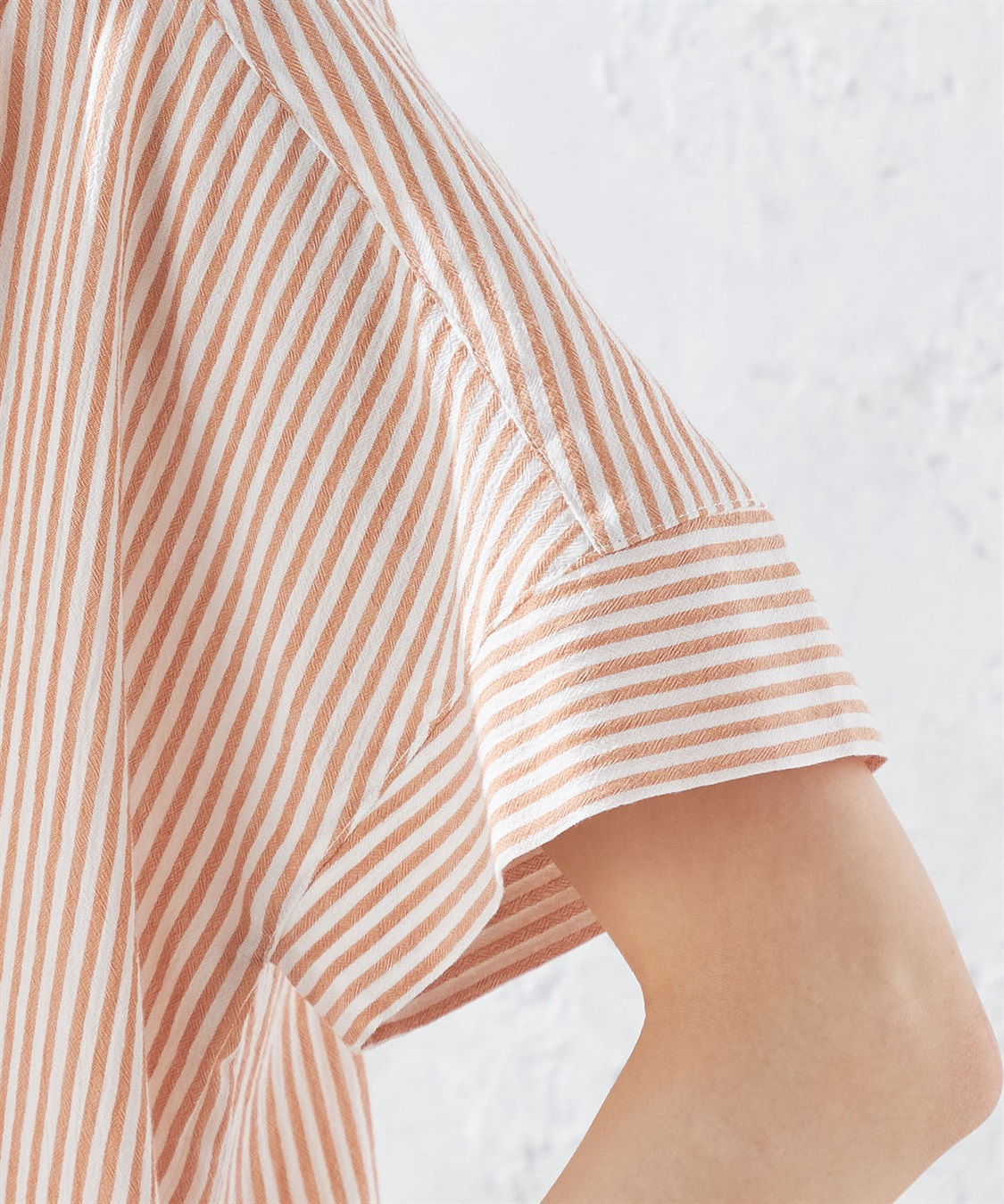 DECOY オーガニックコットンシャンブレーシャツドットプリントブラウス_sub_5