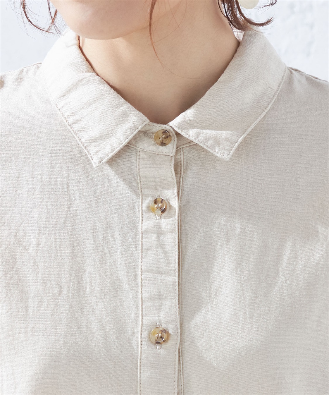DECOY リネンブレンドブラウス_sub_4
