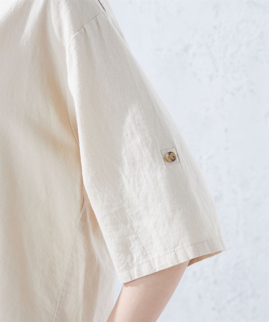 DECOY リネンブレンドブラウス_sub_5