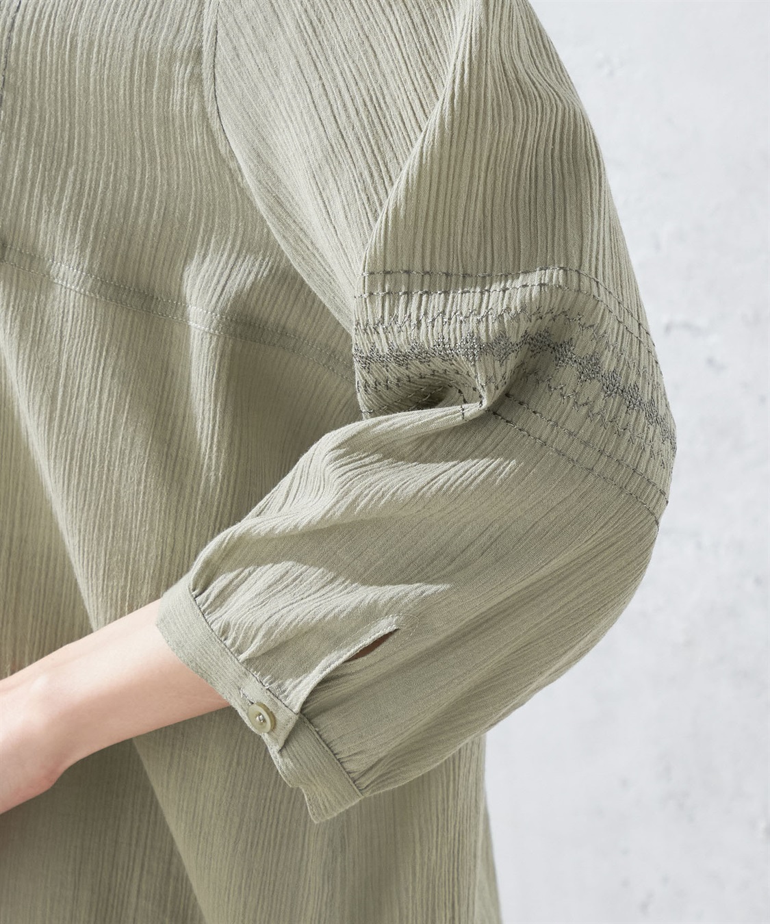 DECOY 刺しゅうブラウス_sub_4