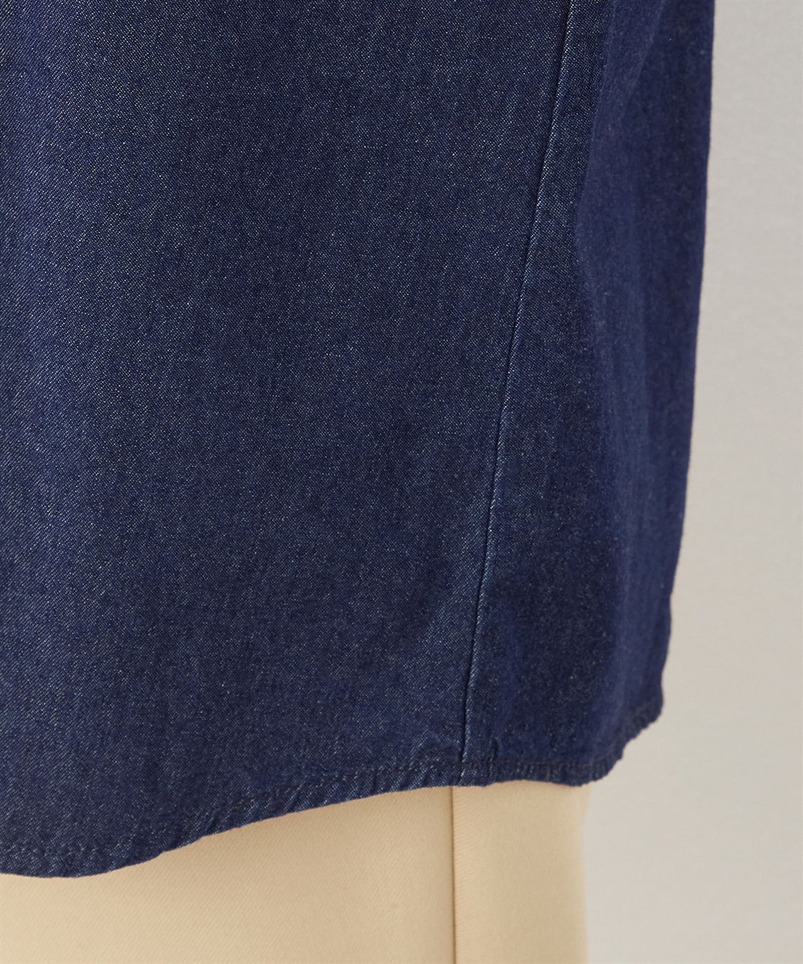 DECOY ピンタックデニムブラウス_sub_5