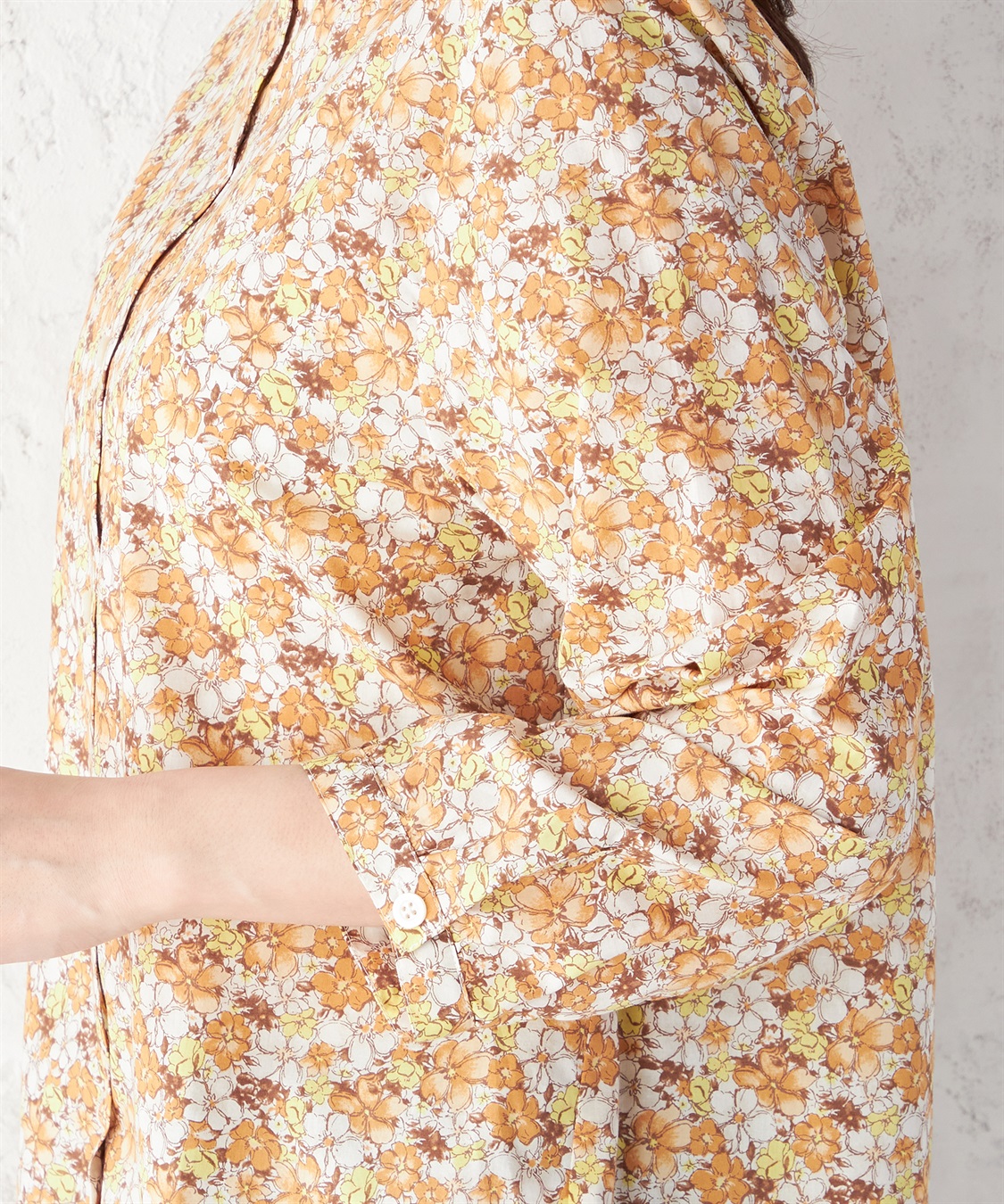 DECOY トレフル花柄プリントブラウス_sub_4