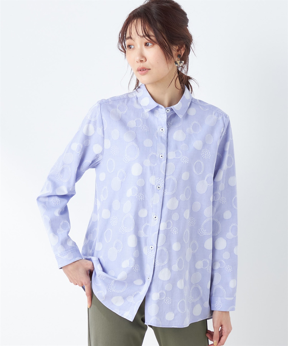 DECOY シャンブレージャガードシャツ_sub_1