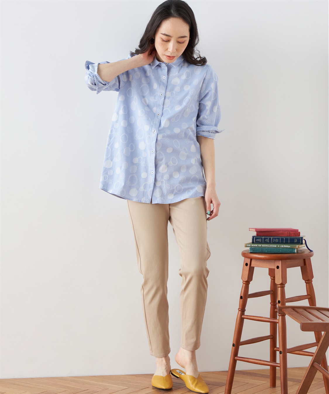 DECOY シャンブレージャガードシャツ_sub_9