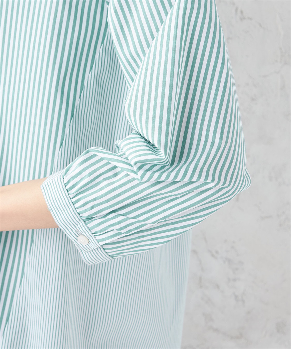 DECOY ストライプブラウス_sub_6