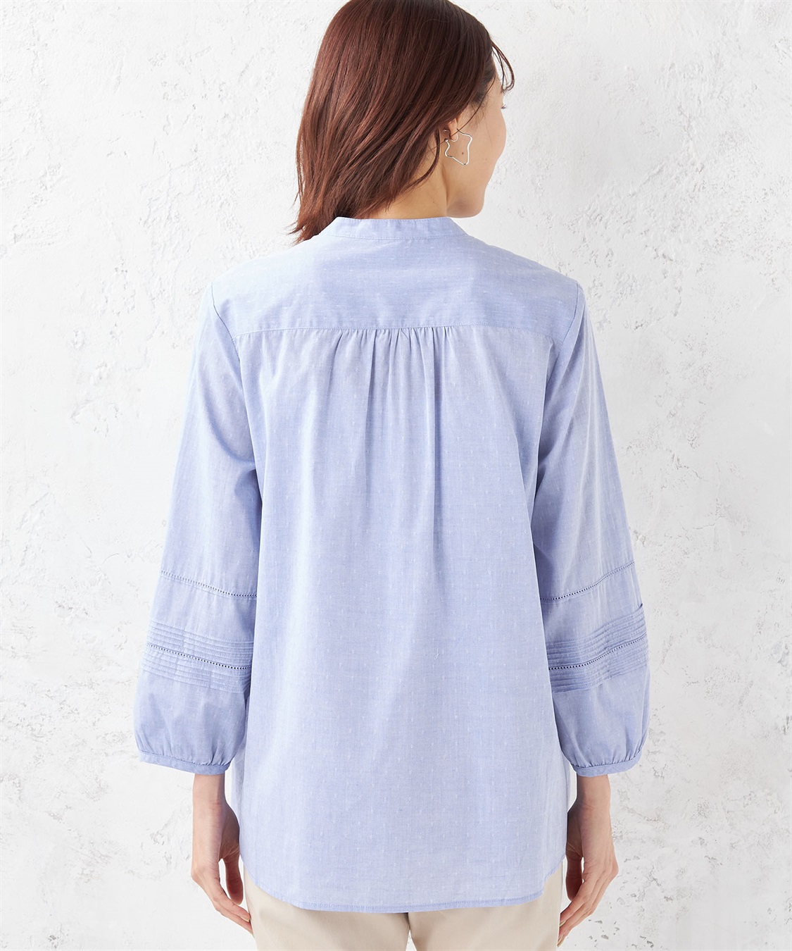 DECOY 袖ピンタックブラウス_sub_2