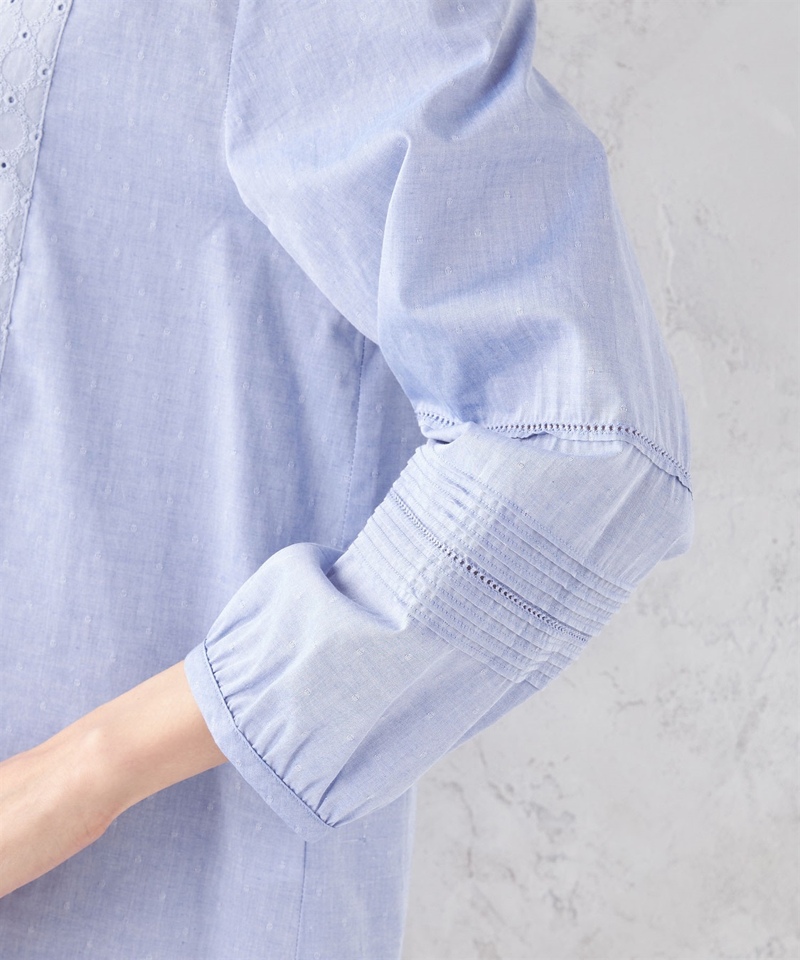 DECOY 袖ピンタックブラウス_sub_4