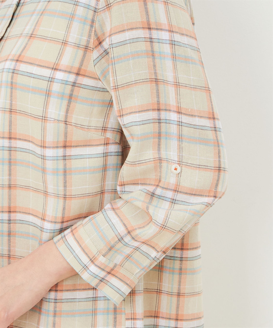 DECOY ヨーロピアンリネンブラウス_sub_4