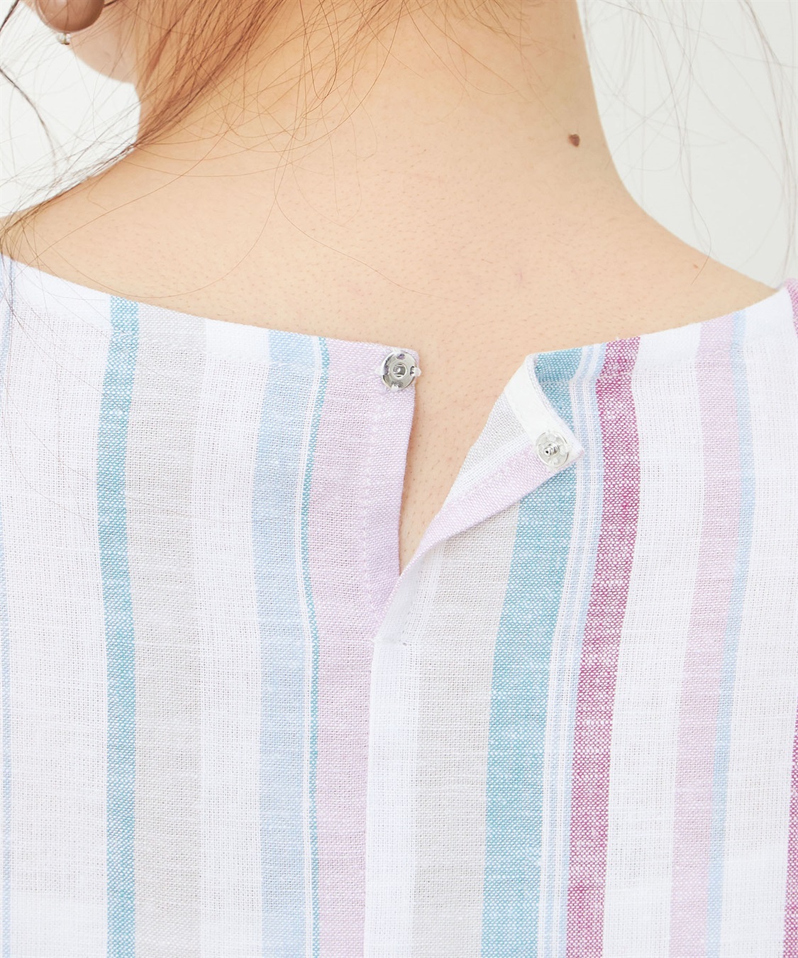 DECOY ストライプブラウス_sub_4