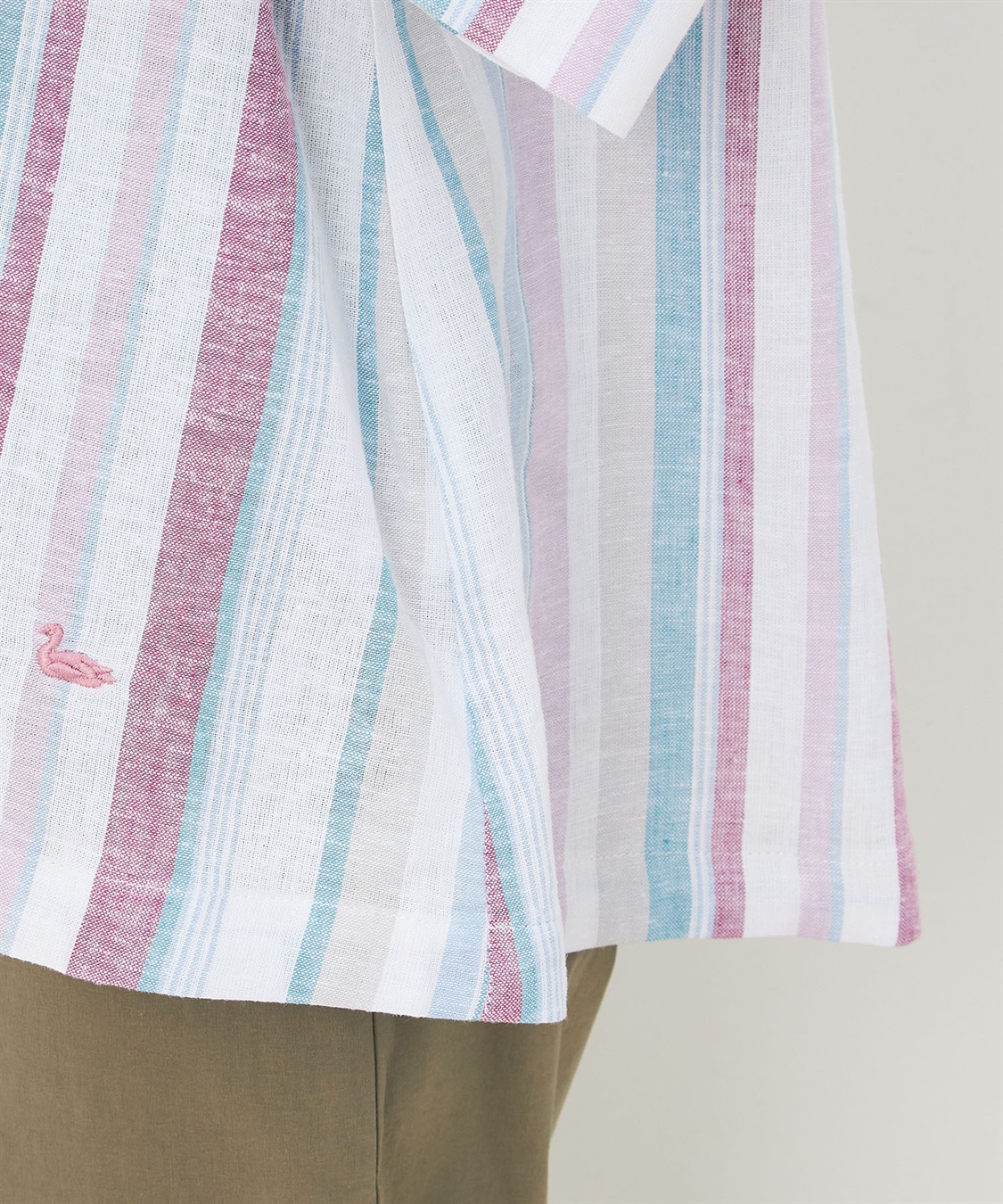 DECOY ストライプブラウス_sub_6