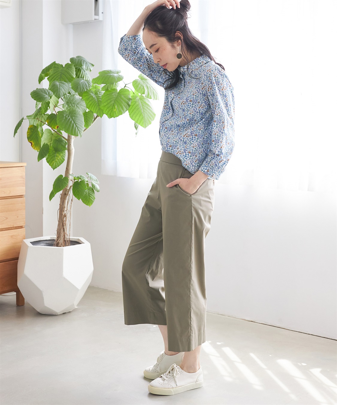 DECOY リバティプリントブラウス_sub_11