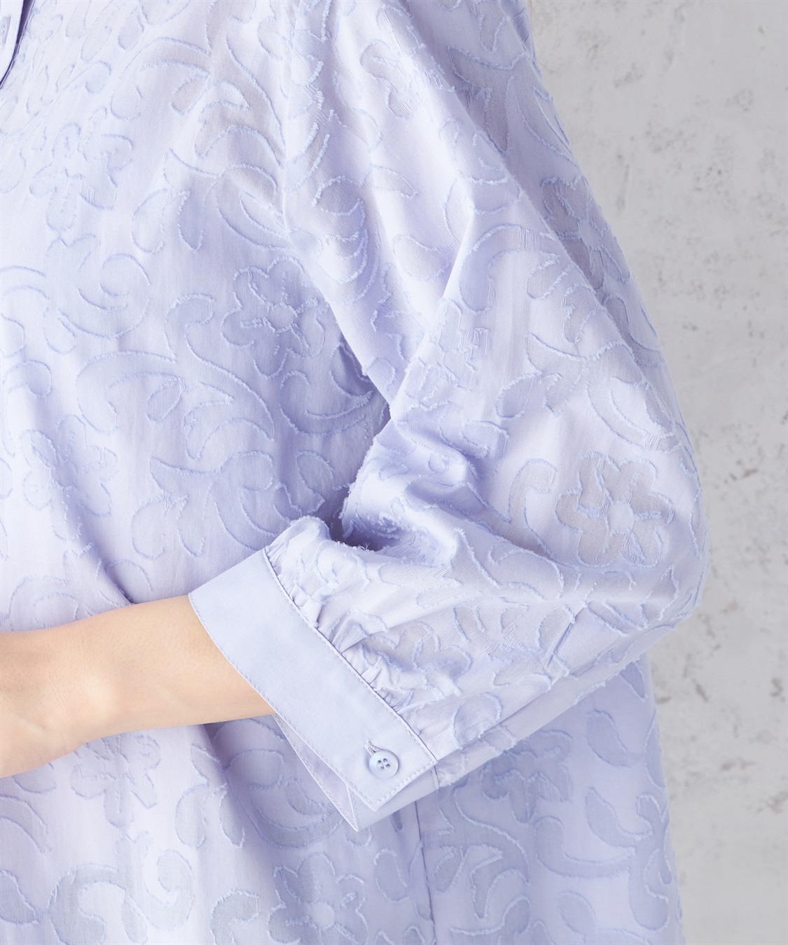 DECOY ジャガードチュニックブラウス_sub_4