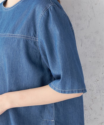 DECOY 【接触冷感】デニムTブラウス_subthumb_5