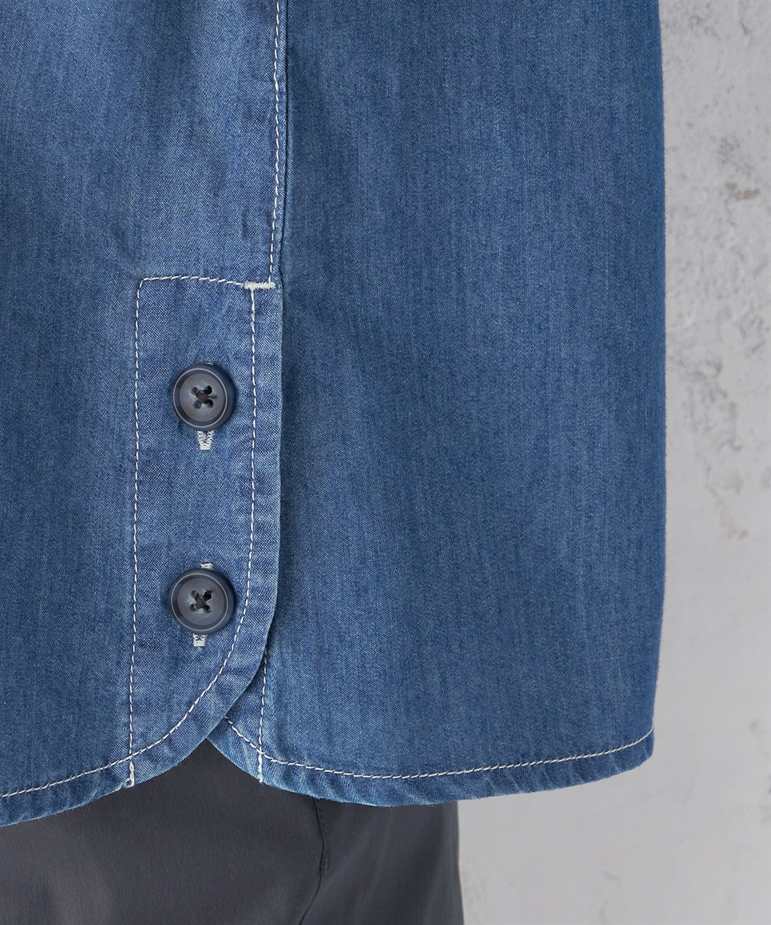 DECOY 【接触冷感】デニムTブラウス_sub_6