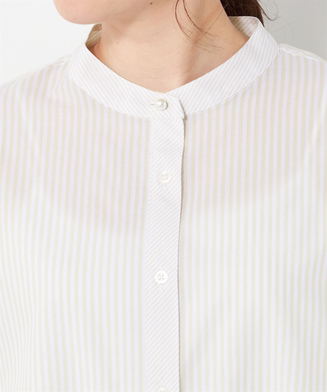 DECOY ストライプブラウス_sub_3