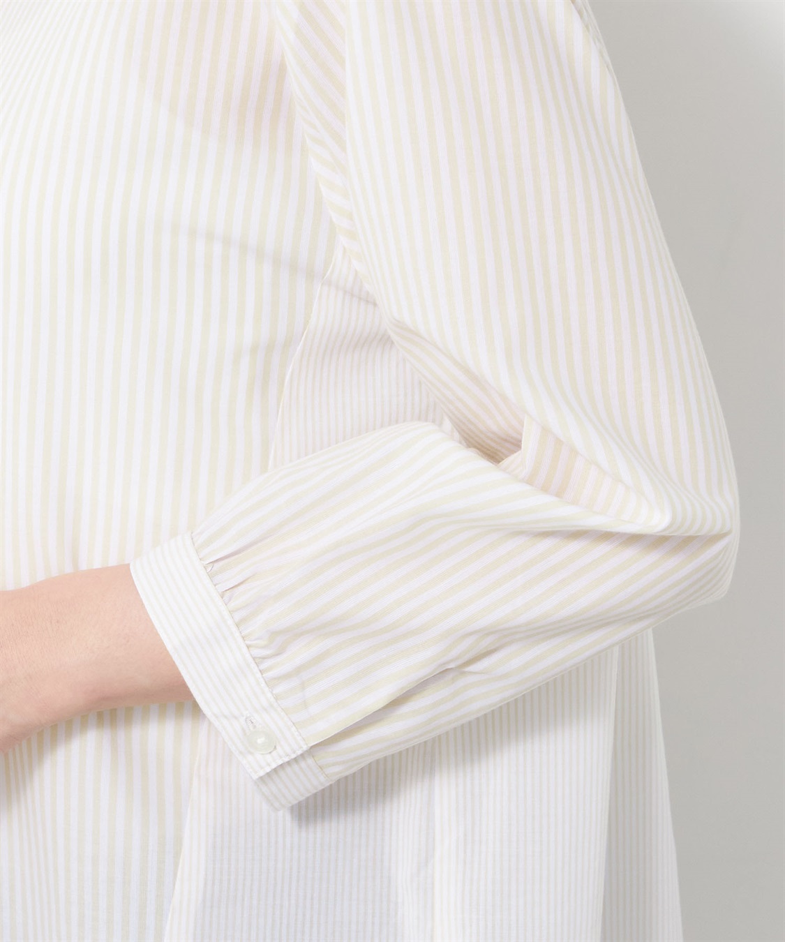 DECOY ストライプブラウス_sub_4