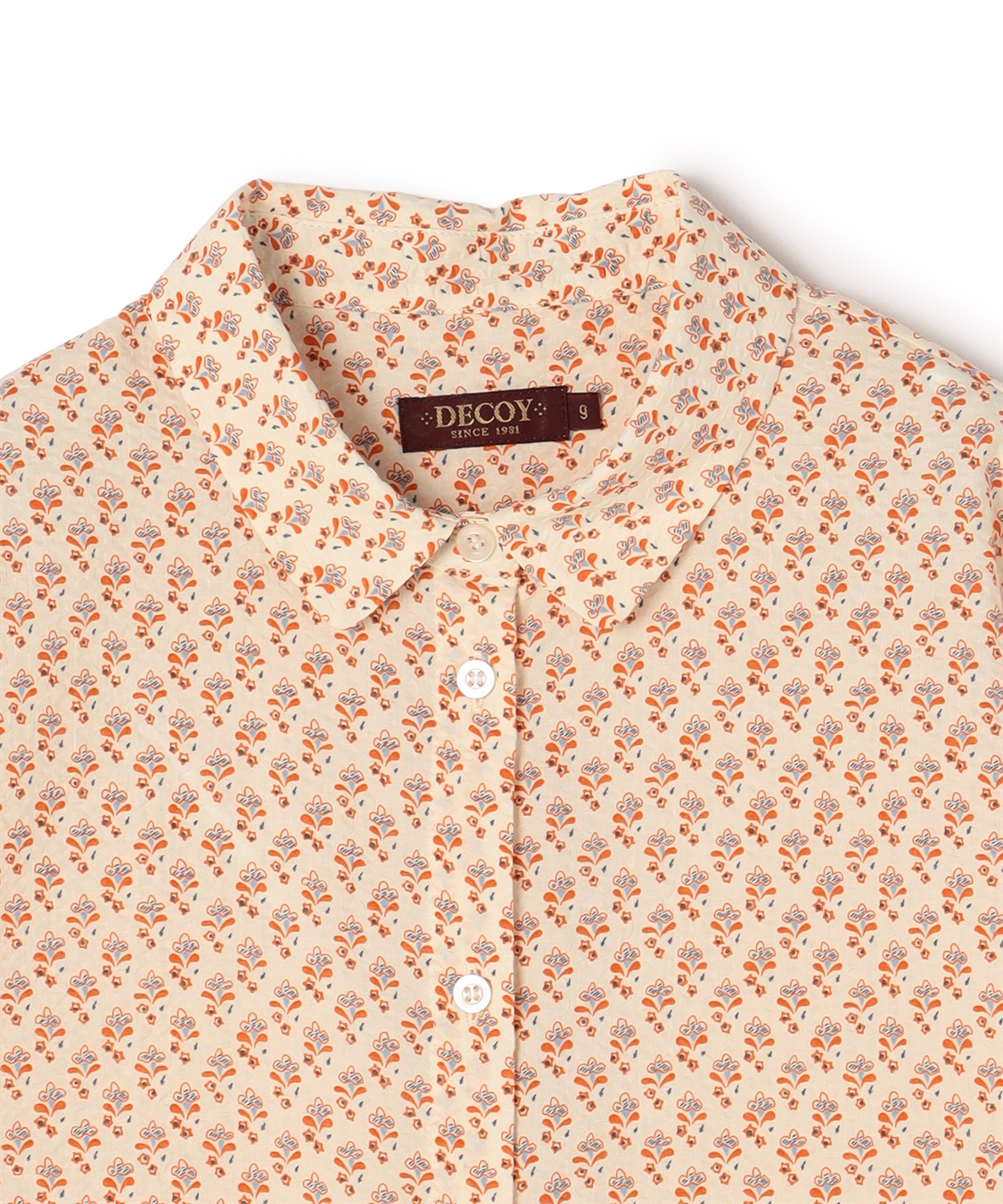 DECOY サッカープリントブラウス_sub_4