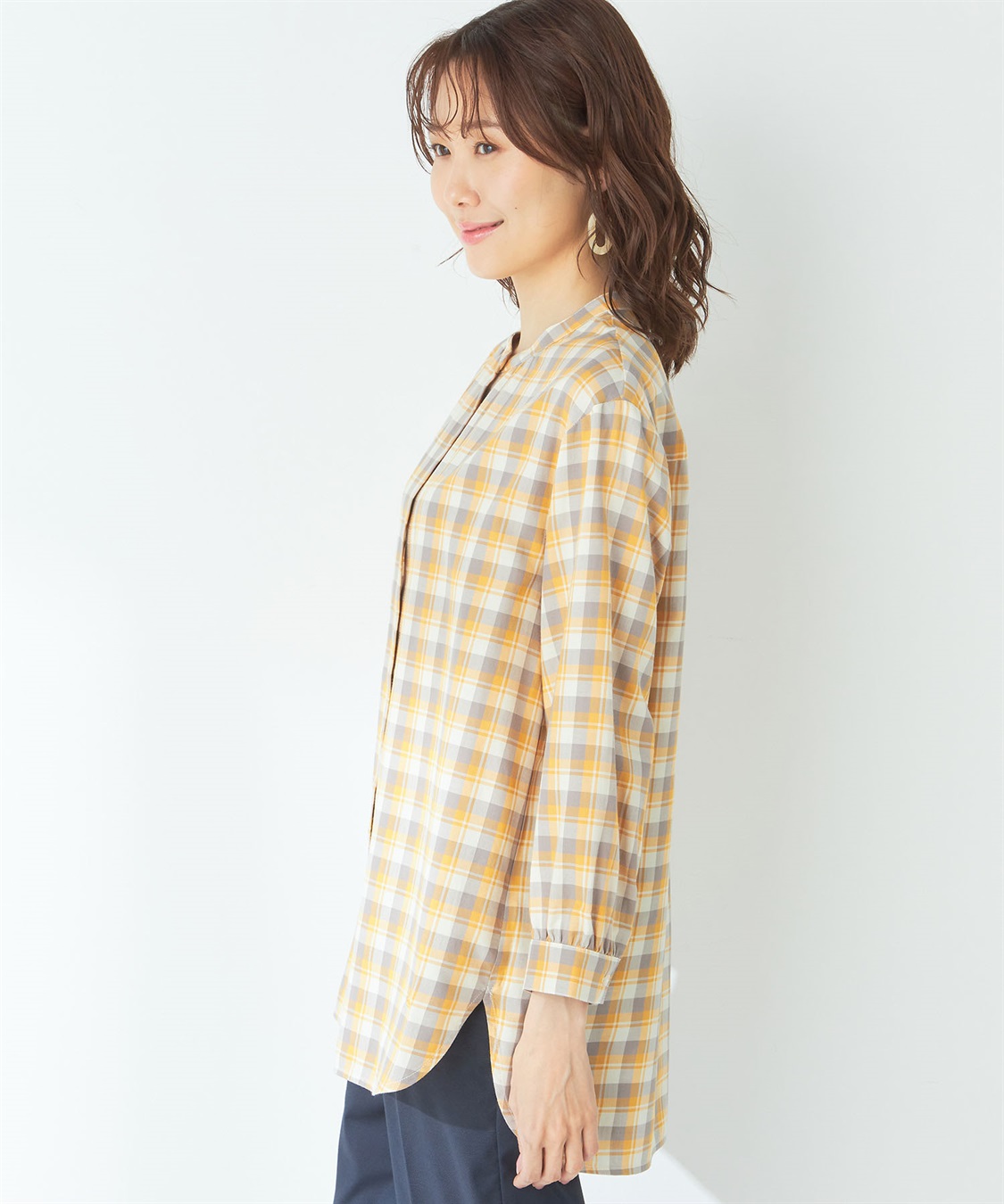 DECOY チェックシャツ_sub_1