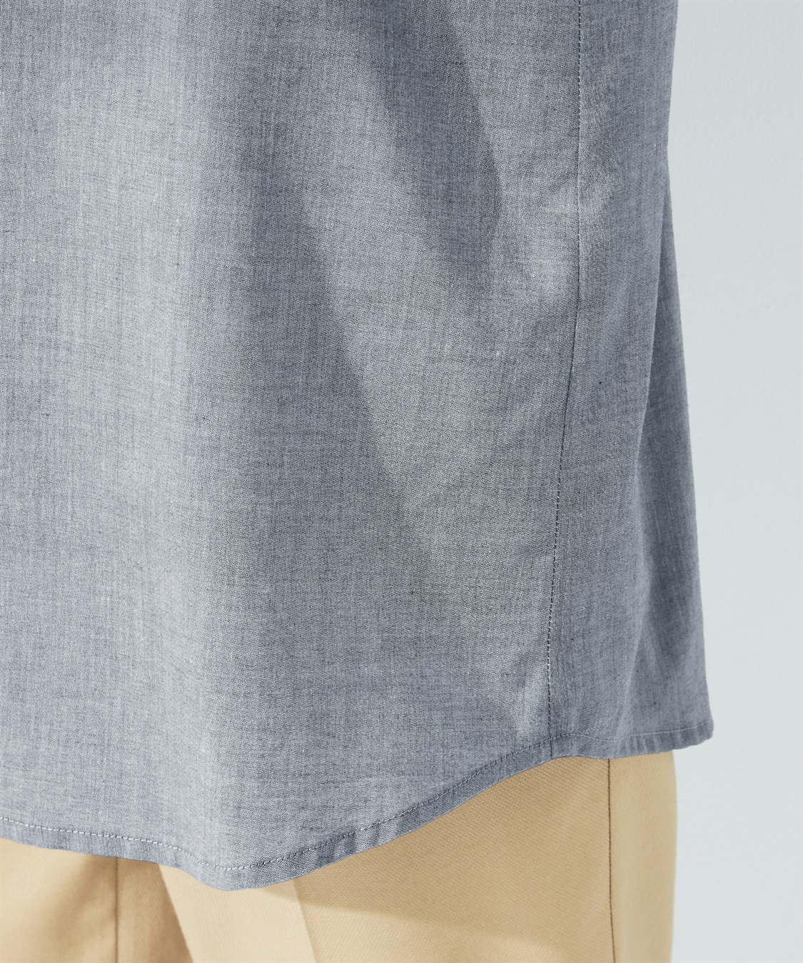 DECOY シャンブレーピンタックブラウス_sub_5