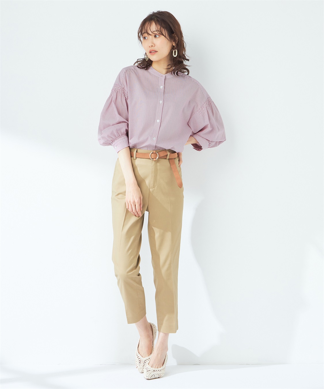 DECOY シャーリングブラウス_sub_7