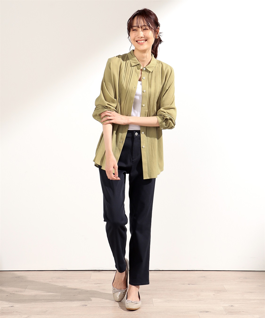 DECOY ギャザーブラウス_sub_8