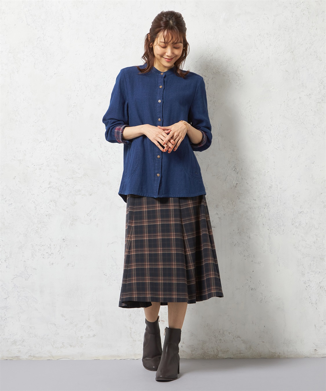 DECOY ダブルガーゼブラウス_sub_1