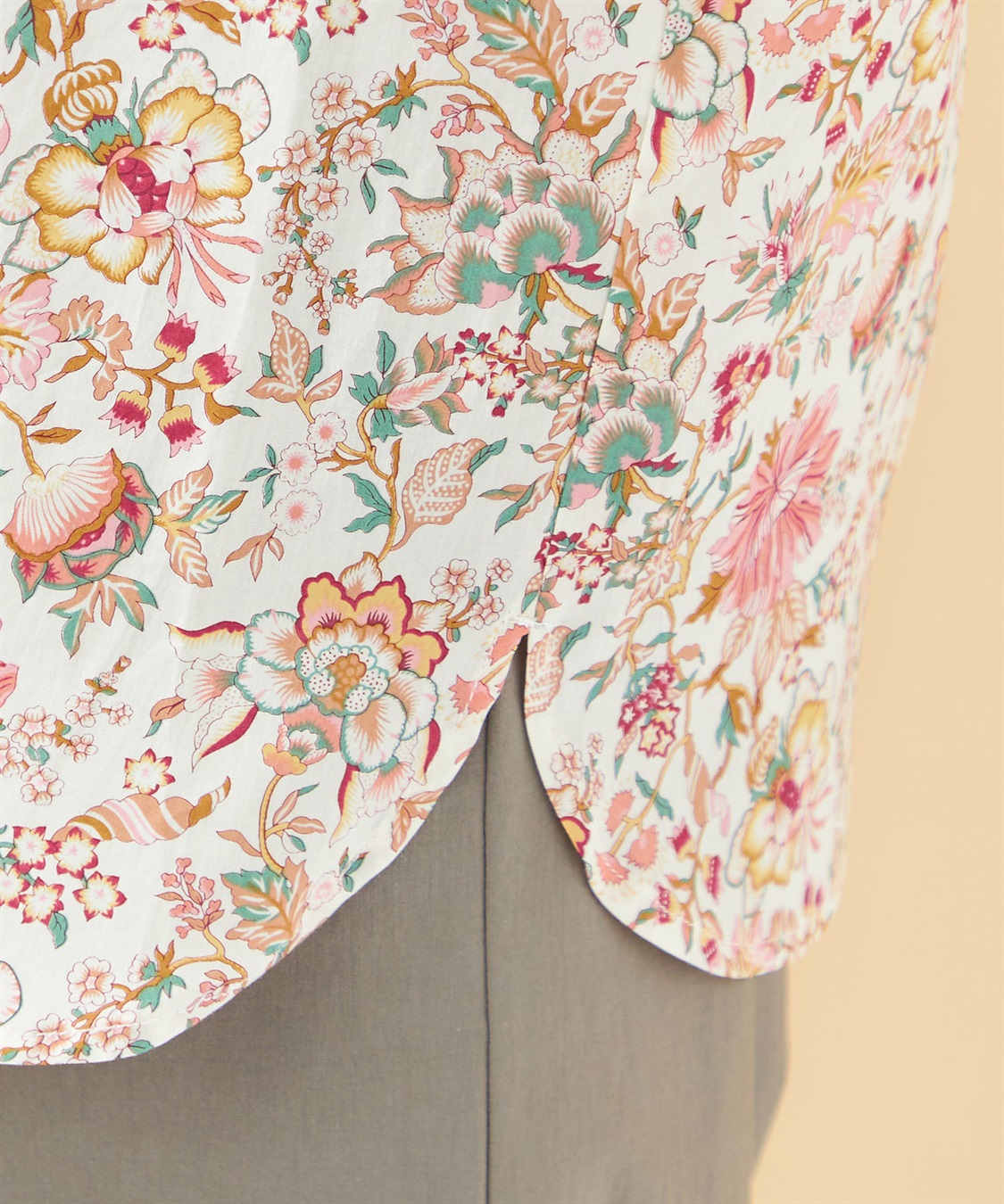 DECOY リバティプリントTブラウス_sub_7